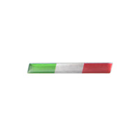 pyramid italian flag decal