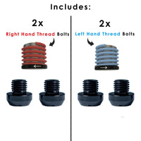 pyramid mirror blanking bolts m10 x 8mm 4 pack