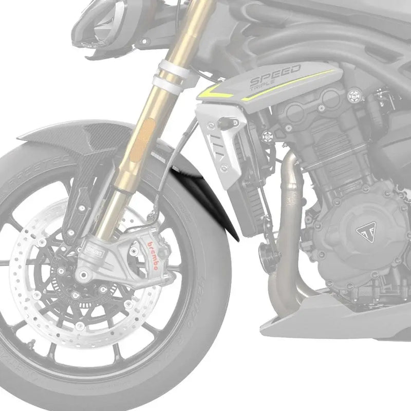 pyramid plastic extenda fenda triumph speed triple 1200 rs 2021 matte black