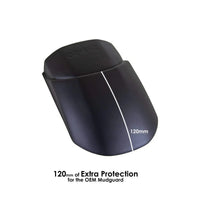 pyramid plastics extenda fenda fender extender for honda crf1000l africa twin