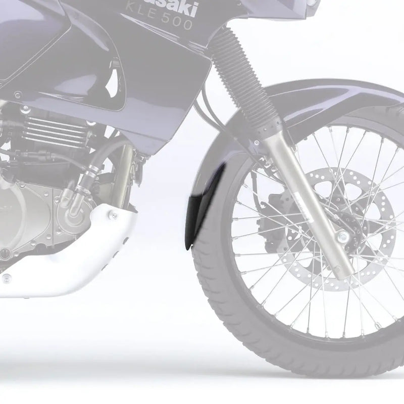 pyramid plastics extenda fenda fender extender for kawasaki kle500 91 07