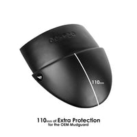 pyramid plastics extenda fenda kymco ak 550 2018 matte black