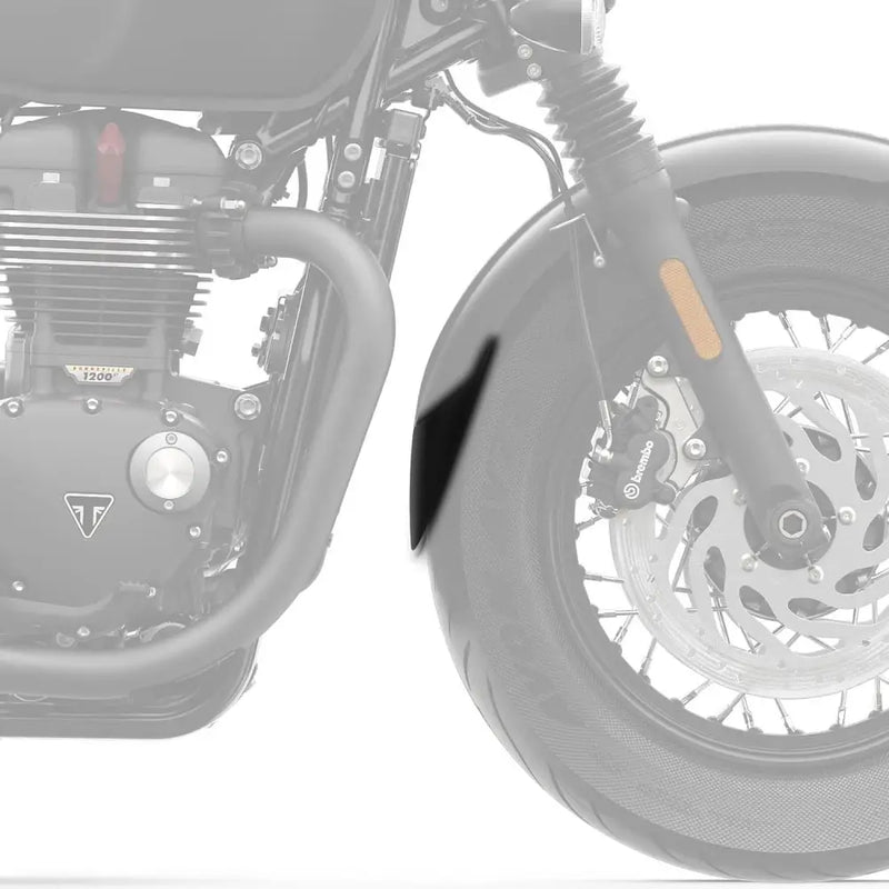 pyramid plastics extenda fenda triumph bonneville bobber 2017 matte black