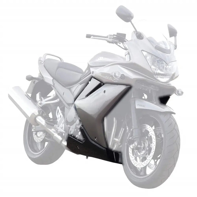 pyramid plastics fairing lowers suzuki gsf 1250 s bandit 2007 2014 gloss black