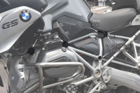 pyramid plastics pyramid plastics frame end caps bmw r1200gs 13 r1200gs adv 13 r1250gs r1250gs adv