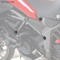 pyramid plastics frame end caps for ducati multistrada 1200 1200s 2015 2019