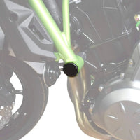 pyramid plastics frame end caps for kawasaki z650 ninja 650