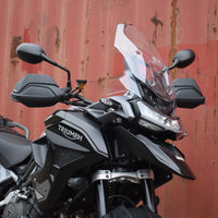 pyramid plastics handguard extensions matte black triumph tiger 1200 2022