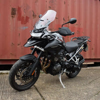 pyramid plastics handguard extensions matte black triumph tiger 1200 2022