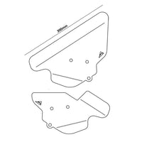 pyramid plastics infill panels yamaha tracer 9 2021 matte black