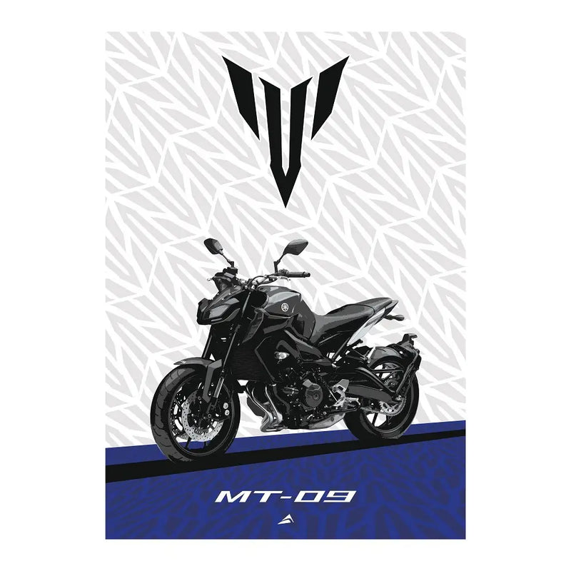 pyramid plastics poster yamaha mt 09 2017 2020