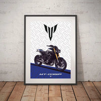 pyramid plastics poster yamaha mt 09 sp 2017 2020
