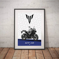 pyramid plastics poster yamaha mt 10 2016
