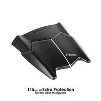 pyramid plastics rear hugger extension kawasaki ninja h2 r 2015