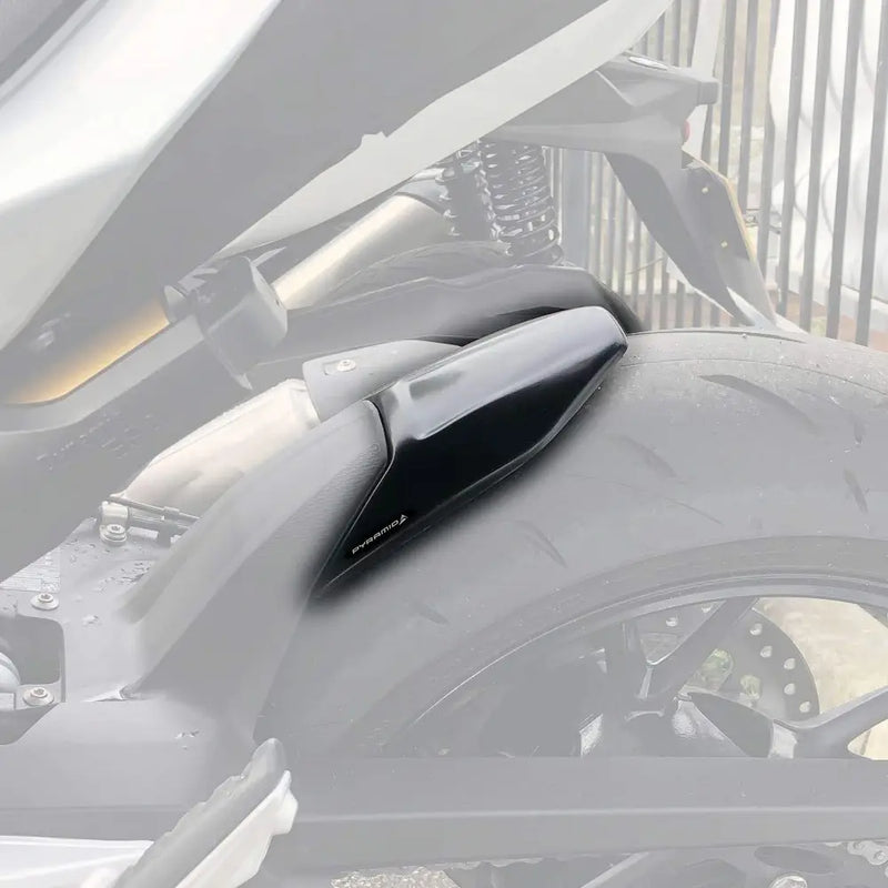 pyramid plastics rear hugger extension ducati monster 937 2021 matte black