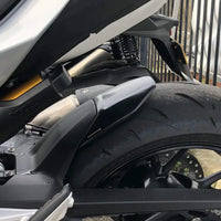 pyramid plastics rear hugger extension ducati monster 937 2021 matte black