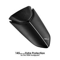 pyramid plastics rear hugger extension ducati monster 937 2021 matte black