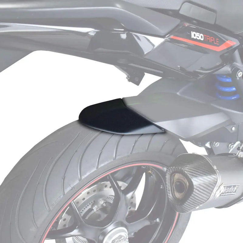 pyramid plastics rear hugger extension for triumph tiger 1050 sport 13