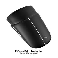 pyramid plastics rear hugger extension honsa msx 125 2021 matte black