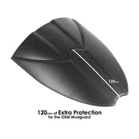 pyramid plastics rear hugger extension triumph speed triple 1050 r 2011