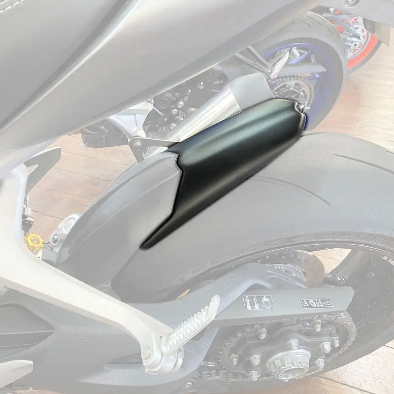 pyramid plastics rear hugger extension triumph speed triple 1200 rs 2021 matte black