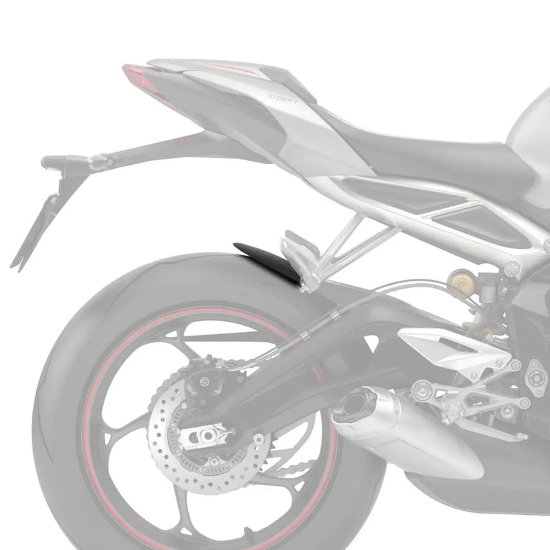 pyramid plastics rear hugger extension triumph street triple 765