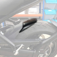 pyramid plastics rear hugger extension triumph trident 660 2021 matte black