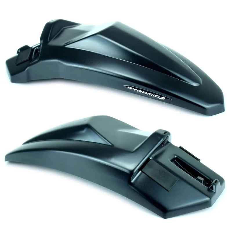 pyramid plastics rear hugger honda cb500x cb500f matte black 2019