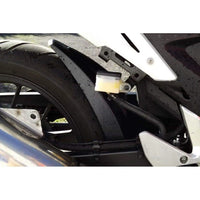 pyramid plastics rear hugger honda cb500x cb500f matte black 2019