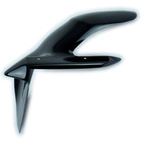 pyramid plastics rear hugger honda vfr800 gloss black 1998 2001