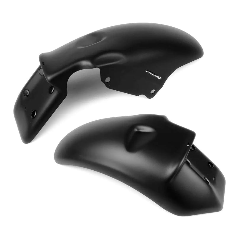 pyramid plastics rear hugger honda vfr800x crossrunner gloss black 2011 2014