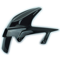 pyramid plastics rear hugger in black kawasaki 250 08