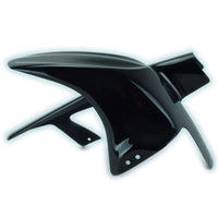 pyramid plastics rear hugger in black kawasaki 250 08