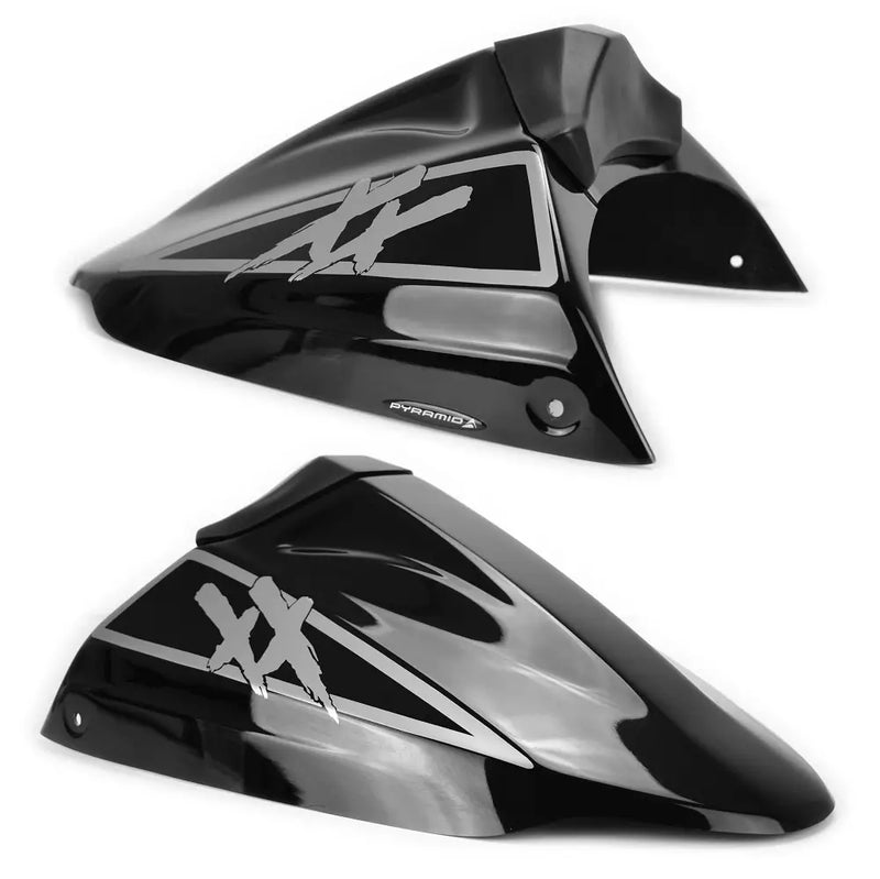 pyramid plastics seat cowl honda cbr 1100 xx blackbird 1996 2007 gloss black