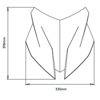pyramid plastics sport screen bmw f900 xr 2020