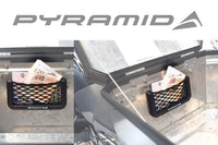 pyramid plastics sticky pocket inner storage for side cases
