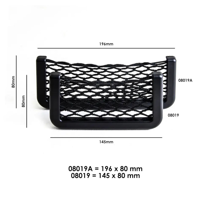 pyramid plastics sticky pocket inner storage for side cases