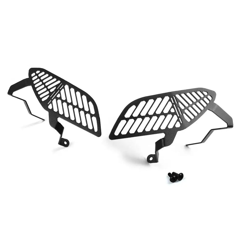 pyramid plastics upper headlight guards yamaha tracer 9 2021 matte black