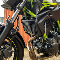 pyramid radiator guard kawasaki ninja 650 z650 2017