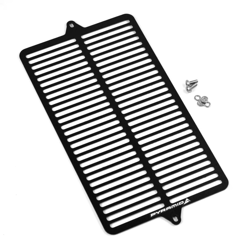 pyramid radiator guard matte black for many triumph models
