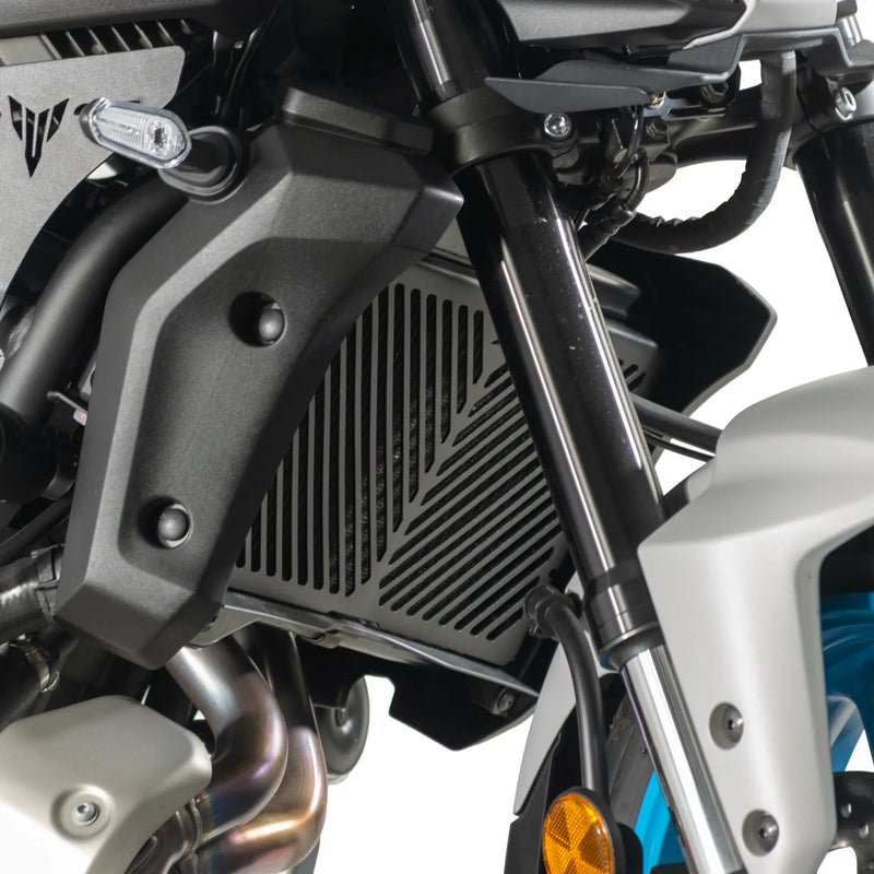 pyramid radiator guard yamaha mt 07 2025 matte black