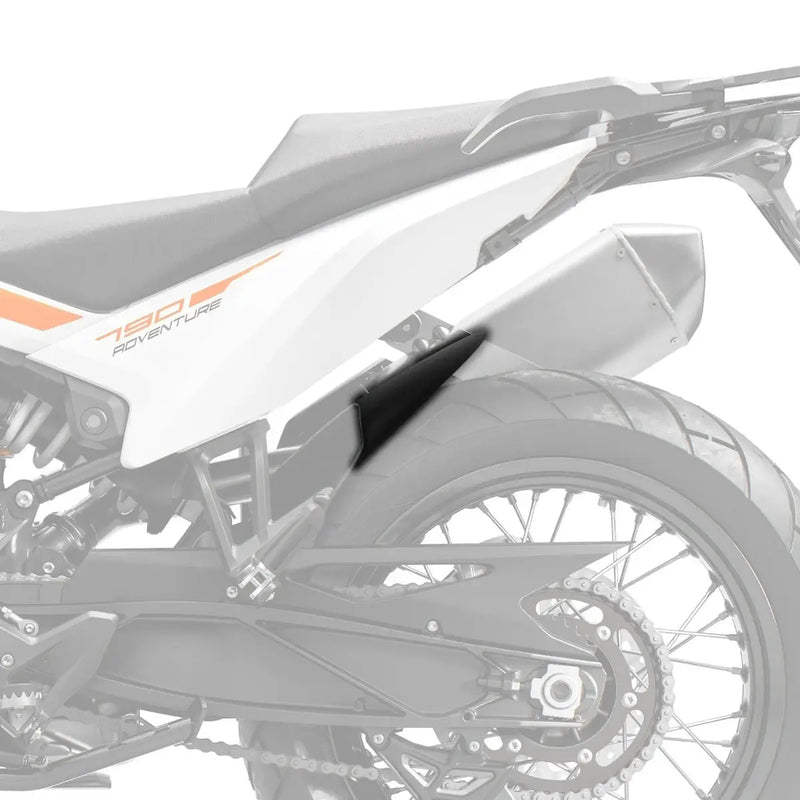 pyramid rear hugger extension ktm 890 adventure 2021 matte black