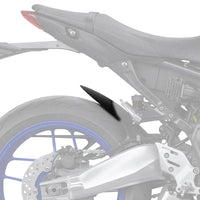 pyramid rear hugger extension yamaha mt 09 2021 matte black