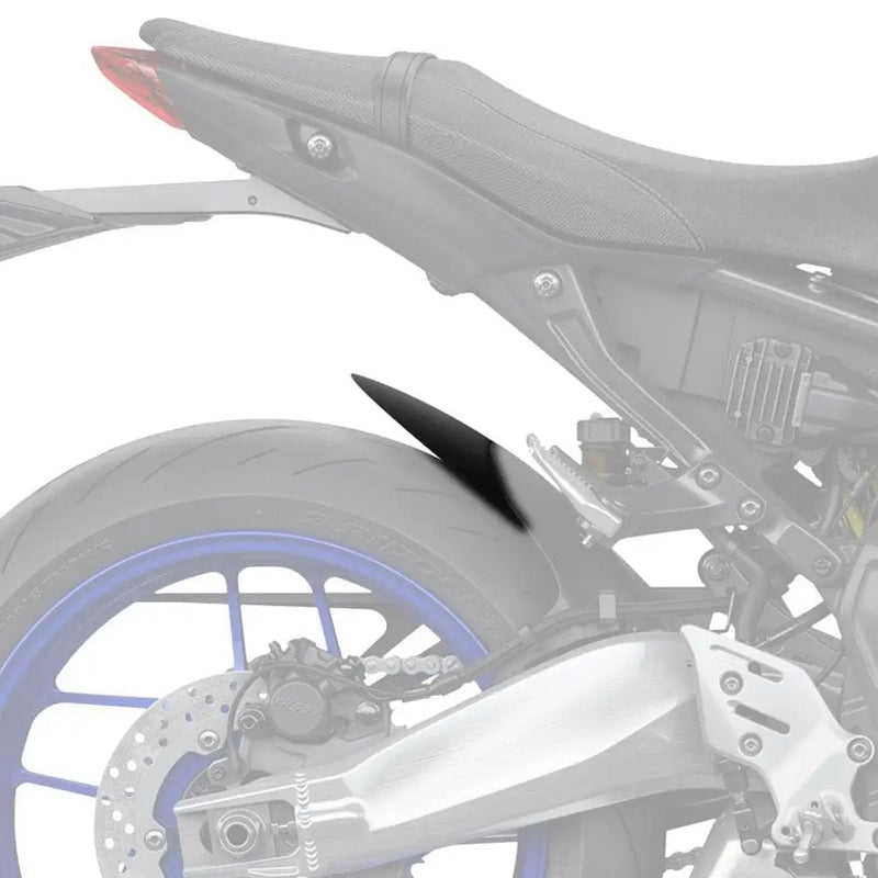 pyramid rear hugger extension yamaha mt 09 2021 matte black