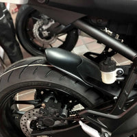 pyramid rear hugger extension yamaha tracer 9 gt 2021 xsr900 matte black