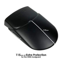 pyramid rear hugger extension zero ds 2013 matte black