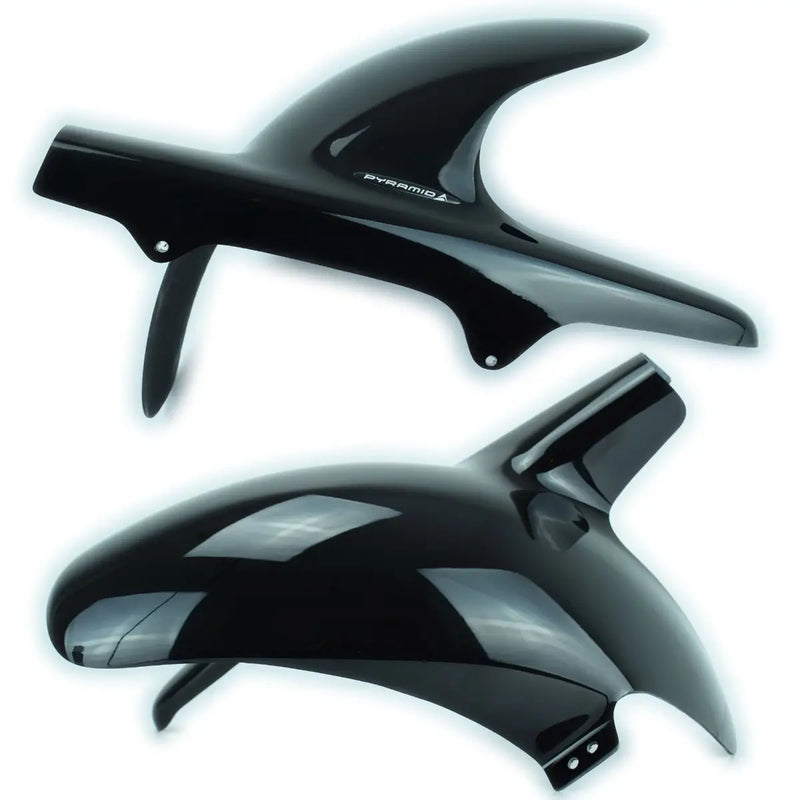 pyramid rear hugger kawasaki zx12 r 2000 2006 gloss black