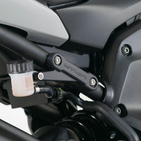 pyramid rear peg blanking blocks yamaha mt 07 2025 matte black
