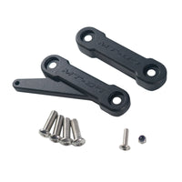 pyramid rear peg blanking blocks yamaha mt 07 2025 matte black