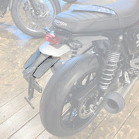 pyramid rear splash protector triumph speed twin 2019 matte black